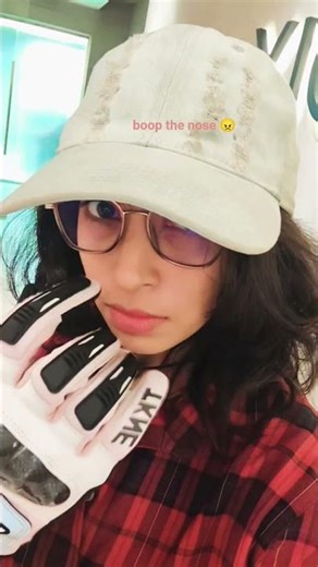 boop the nose already, 😠 #nose #gamergirl #theater #theatre #threat #tsundere #animegirl #bikerlife