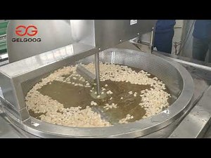 Industrial Batch Type Fryer Machine/Industrial Semi-automatic Snack Food Frying Machine