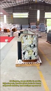 Hand-Crafted Marble Front Desk for Luxury Hotels & Corporate Lobbies | Mingsun #customfurniture