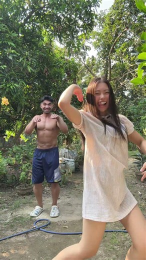 Kainamina a a KaCute digaaa #carlosagassi #mrmrsagassi #sarinaagassi ❤️