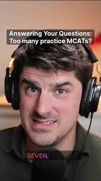 How many practice MCAT exams you actually need #mcat #premedstudent #mcattips