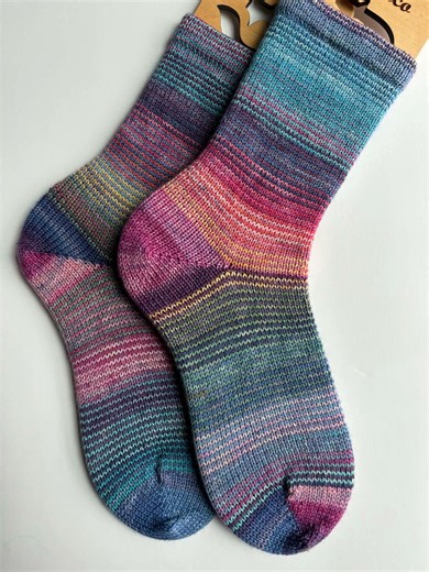 Knit Wool Crew Socks