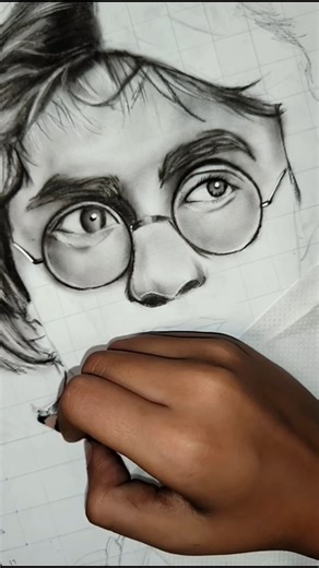 Harry Potter Drawing🔥 #art #shorts #harrypotter #viral