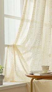 Lace & Sheer Voile curtains 500cm X 218cm on SALE R199 #trendsdaytoday #savings #sale | Trends Day To Day