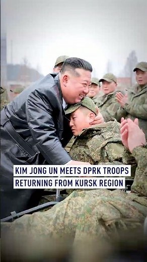 Kim Jong Un meets DPRK troops returning from Kursk region