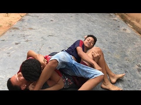 BRINCAMOS DE LUTINHA OLHA OQUE DEU ￼