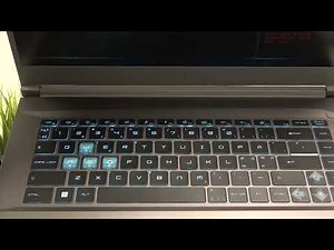 How to Swap Backslash & Alt Keys Function on MSI Thin A15