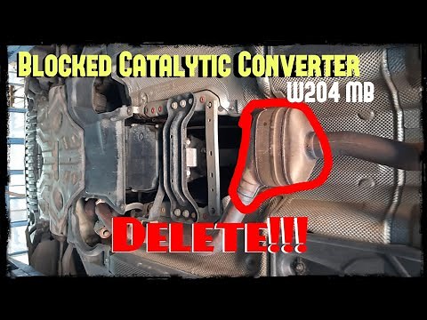 Fixed My MB W204 Power issue, It was a Blocked Catalytic Converter!