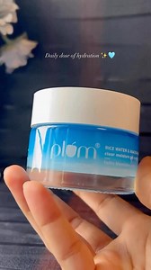 Moisture magic in a jar for your skin’s daily hydration fix!💧🌟🥰 🎥- @velvetskinvista (Mositurizer, hydration, skincare, niacinamide, skincare tips, skincare routine) #Plumgoodness #plumgoessocial #skincare #niacinamide #moisturizer #gel #gelcream #getaplumboost | Plum