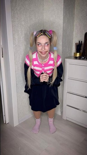 Ghost and scary smile! Part 5 #shorts