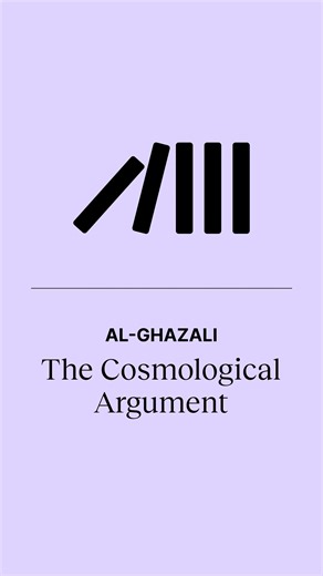Jonny Thomson on Instagram: "The cosmological argument is probably the most popular argument for the existence of God, and it’s when somebody says that the universe must have come from somewhere. It’s an argument from first causes, and it argues that the universe must also have a first cause, a creator, a first mover, a metaphysical something that flicked the first domino, that sets the whole story in motion. One of the most lucid variations of the cosmological argument comes from the Islamic sc