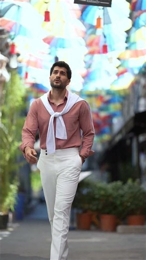Summer elegance at its peak men's casual outfit Embrace effortless style and make every moment count