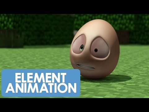 An Egg's Guide to Minecraft - PART 9 - Punch that pig! (Minecraft Animation)