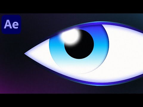 Eyes Motion Graphics Animation in After Effects - After Effects Tutorial