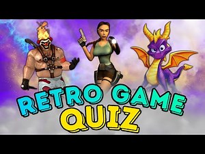 GUESS THE RETRO GAME! | 20 QUESTIONS | VIDEO GAME QUIZ