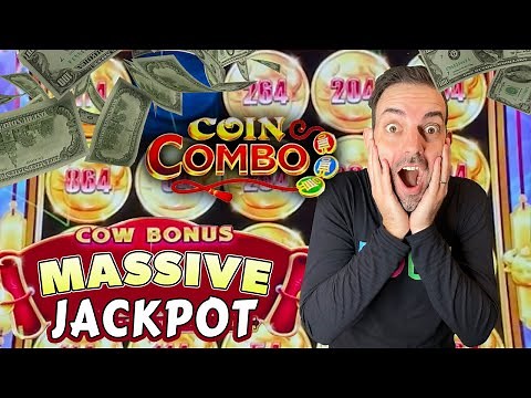 🥇 MASSIVE JACKPOT ⇔ All Four COIN COMBO Slot Machines 🎰 Agua Caliente