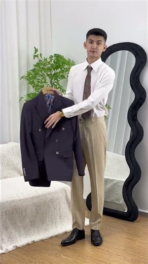 男人穿西装只有0次和10000次#西服的魅力 #穿着得体是一种生活态度 #男生穿搭日记