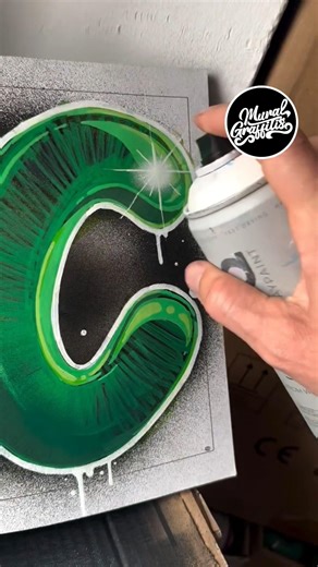 GRAFFITI LETTER TUTORIAL "C" #graffiti #graffitiart #shorts