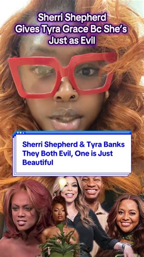 Sherri Shepherd agreeing with Tyra’s ANTM shenanigans does not shock me. When is she getting off my girls (Wendy Williams) stage so I can celebrate. Sick of ha. #antm #antmnetflix #tyrabanks #sherrishepherd