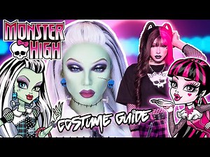 Dressing like 5 MONSTER HIGH doll characters : Outfit guide