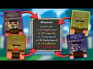 Get Super Boosts with the Museum Update in Prospecting Roblox!