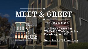 HAPPY FRIDAY! Come see Blake and myself TOMORROW at the Stilt house in Cedarburg, WI from 11am-12 to talk fishing! We welcome you to enjoy the delicious drinks and food while you are there. We look forward to seeing you. | John Gillespie