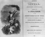 Walker's Appeal, ...to the colored citizens of the world...1829. Second edition by David Walker, 1830