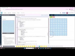 Arduino + python 1.10.4 სავარჯიშო - Bubble Wrap 2.0 / codehs.com / პროგრამირება / ლევან ნიშნიანიძე