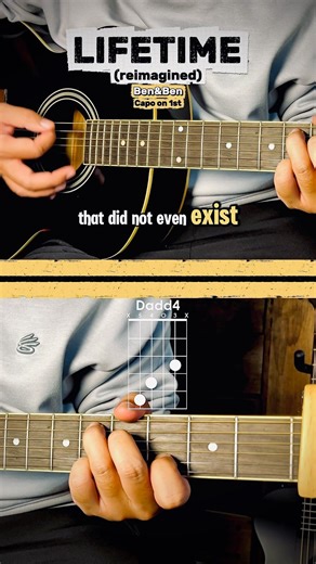 lifetime (reimagined) guitar chords tutorial - ben and ben - easy song on acoustic