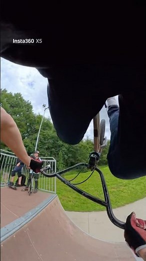 Back on the BMX! Insta360 X5 test