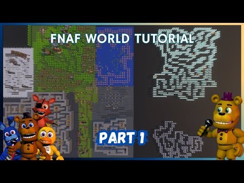 How To Make FNAF World! (Part 1) (Minecraft Tutorial)
