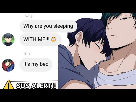 If Rin and Isagi Got Locked in a Room for 24 Hours | Blue Lock Text Story