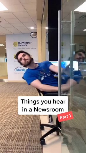 @danthedirector I still can't see my maps! 🙋🏼‍♀️ #newsroom #worklife #weatherreport #thingsyouhear #newsreporter #weathernetwork