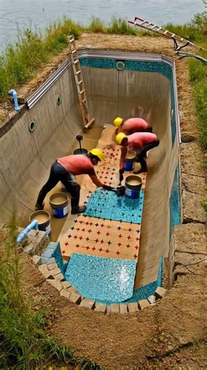 Abandoned Pool Transformed Into a Luxury Infinity Pool | Satisfying Timelapse