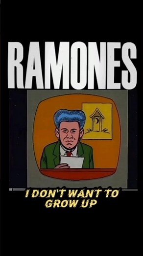 Ramones - I Don't Want To Grow Up #Ramonesforall #ramones #theramones #punkrock #musicvideos