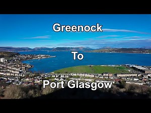 Greenock to Port Glasgow [4K] Sight-Seeing Walk 2025