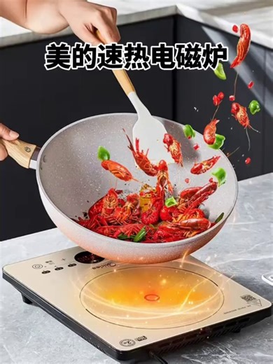 电磁炉家用多功能铂钻电磁炉大功率大线盘圈MC E22B61 B61电磁炉 CGC2802炒锅 分开发