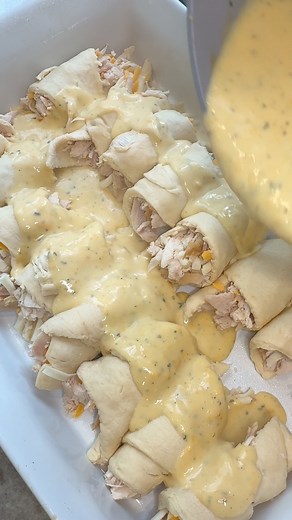 This was 10 times better than I expected it to be. What an awesome and easy meal https://aldentediva.com/creamy-chicken-crescent-roll-casserole/ | Al Dente Diva Food & Recipes