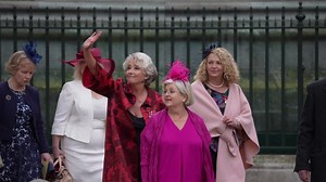 14K views · 70 reactions | Dame Emma Thompson arrives at Westminster Abbey for King Charles' Coronation. | Harper's Bazaar UK | Facebook