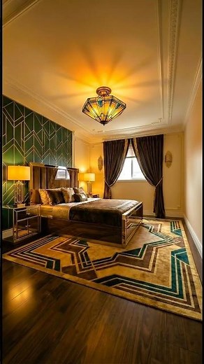 Art Deco Bedroom Design