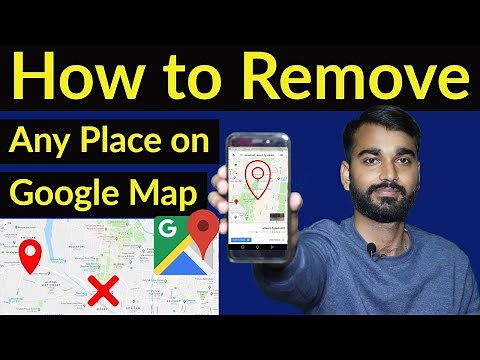 How to Remove any Place on Google Map | technoZee