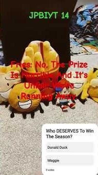 JPBIYT 14 @Jonas_Stuff #bfdi #fypシ #fypシ #bfb #bfdia #fypシ゚viral #earthbound #plush Donald wins!!!