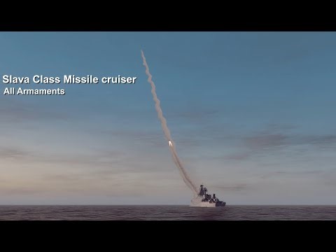 Slava class cruiser - all armaments | Sea Power
