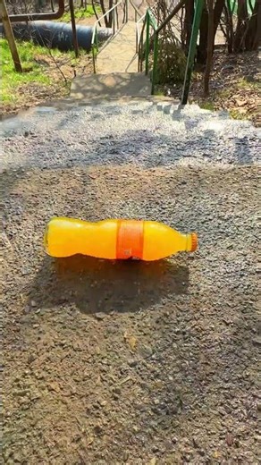 Breaking rainbow glass bottles ⚠️🔥 Crushing Crunchy & Soft Things !