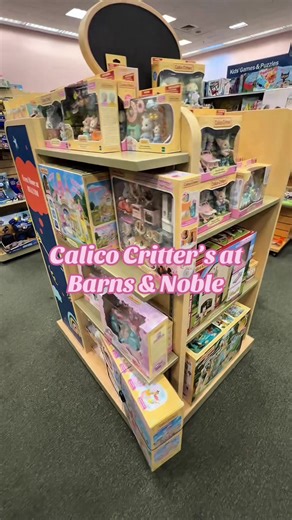 Exploring Calico Critters at Barnes & Noble