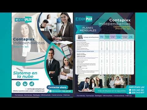 Planes del Sistema Conta-Plex, Gestión-Plex y Facturación electrónica