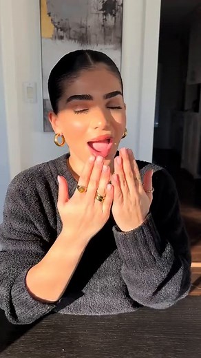 Sally Hansen on Instagram: "@kiyana shows us how easy it is to apply our Perfect Manicure ready-to-wear press ons in A La Mode French 💅 Who else is in their press on era?! #presson #perfectmanicure #sallyhansen"