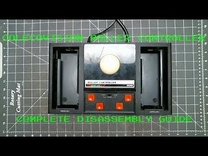 COLECOVISION ROLLER CONTROLLER DISASSEMBLY [WARANTY VOID IF REMOVED]
