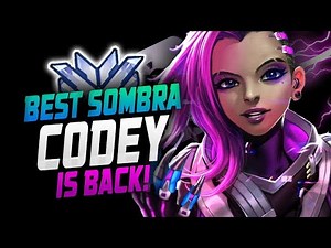 Codey Best Sombra is Back! Amazing Sombra Gameplay! [ OVERWATCH SEASON 14 TOP 500 ]