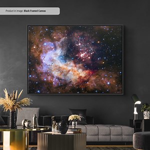 Westerlund 2 Nebula Canvas Print, Hubble Telescope Space Art - Etsy